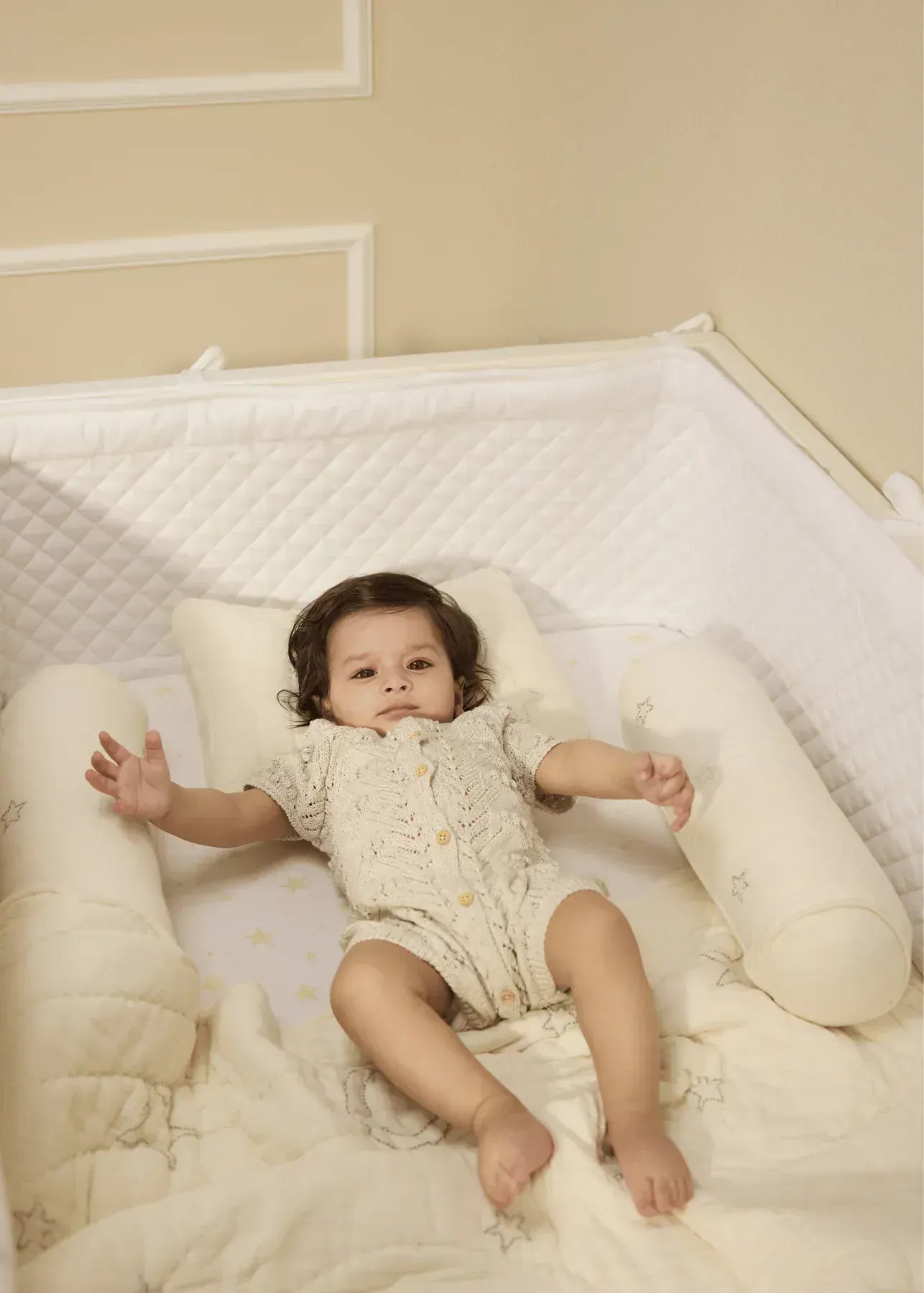 Baby Jalebi The Ultimate Newborn Essentials Bundle  - Ecru