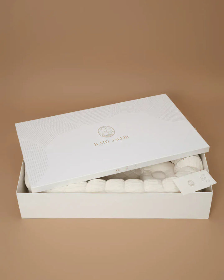Baby Jalebi The Ultimate Newborn Essentials Bundle  - Ecru