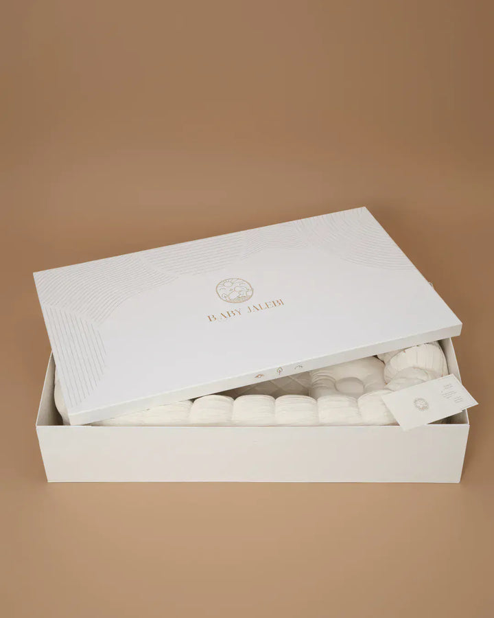 Baby Jalebi The Ultimate Newborn Essentials Bundle  - Ecru