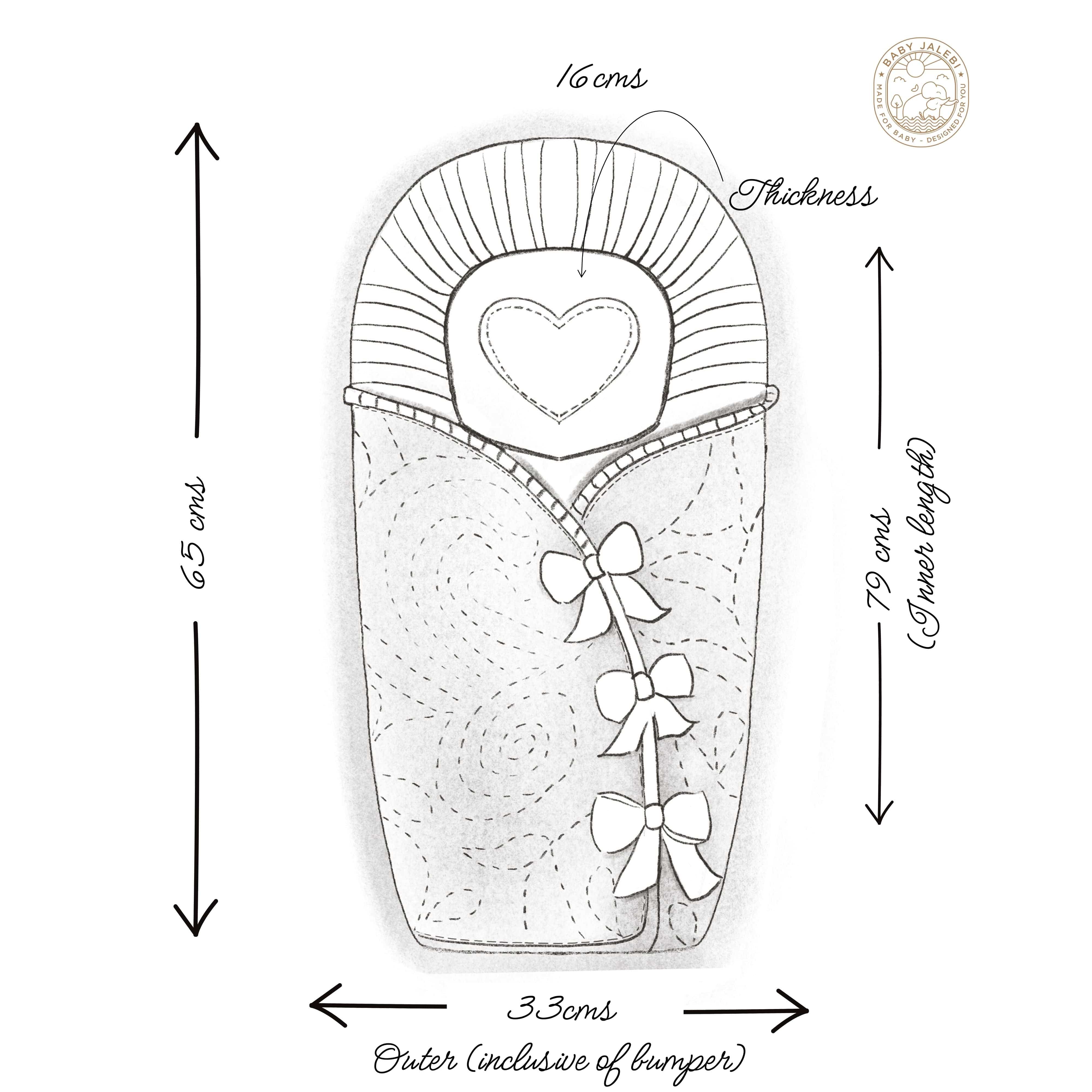 Cocoon Newborn Wrap - Ecru