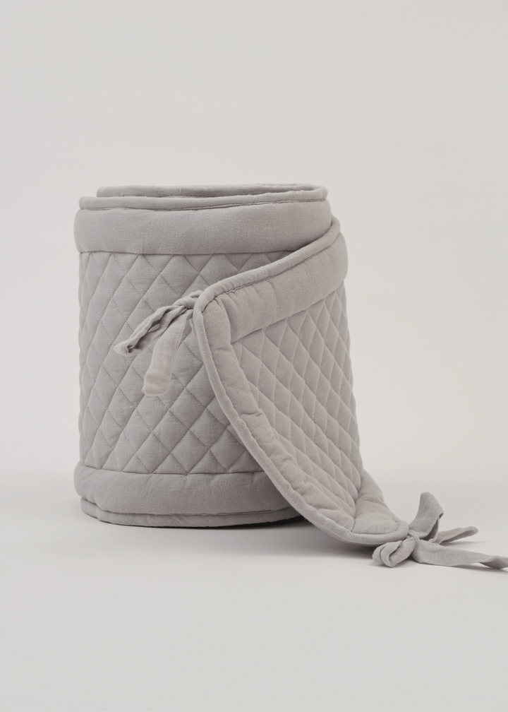 Cot Bumper - Grey