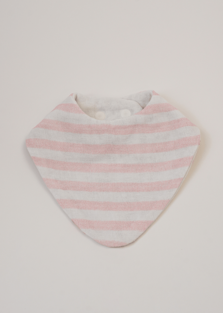 Set of 3 Bibs Ballerina + Floral + Stripes